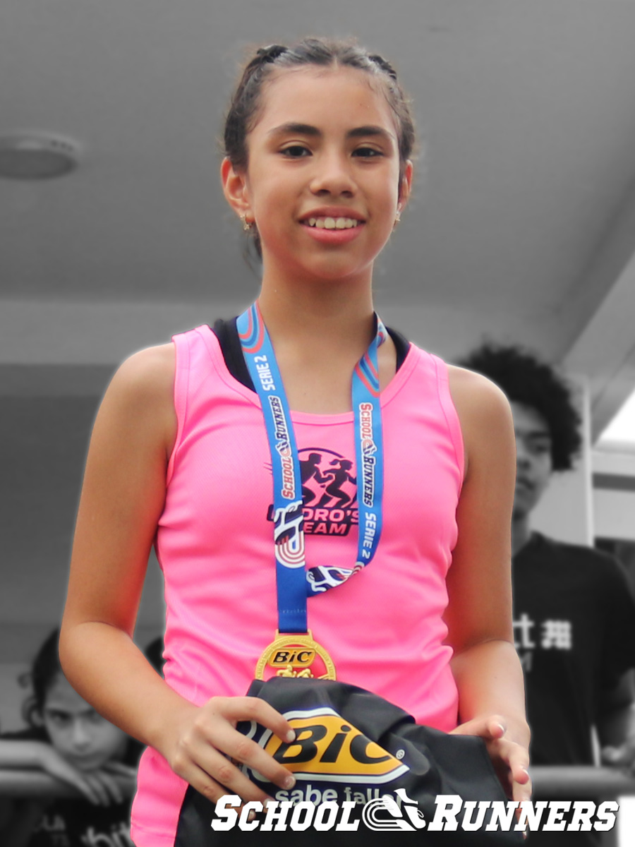 2025 Serie 2 - Medallas - Categoría Femenina u13 - 150 metros