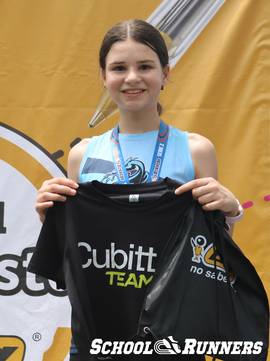 2025 Serie 2 - Medallas - Categoría Femenina u13 - 300 metros