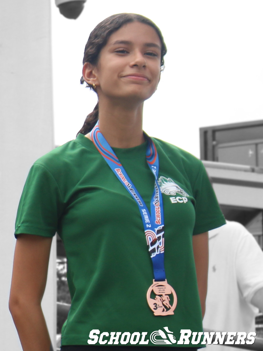 2025 Serie 2 - Medallas - Categoría Femenina u15 - 100 metros