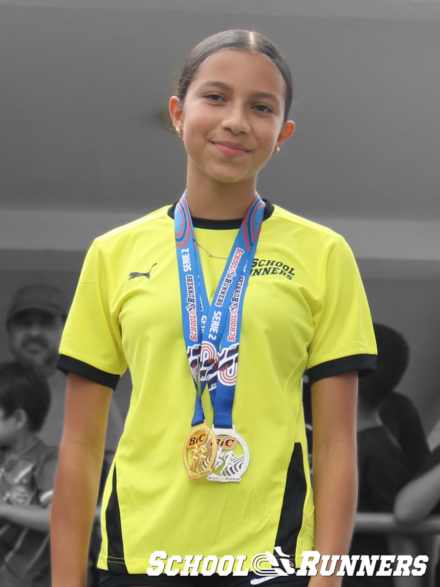 2025 Serie 2 - Medallas - Categoría Femenina u15 - 100 metros