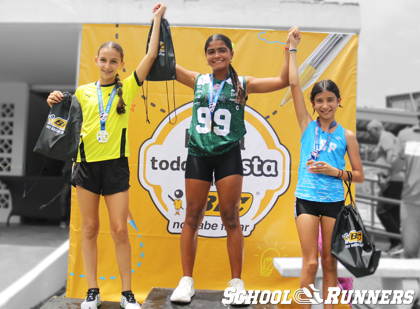 2025 Serie 2 - Medallas - Categoría Femenina u15 - 300 metros