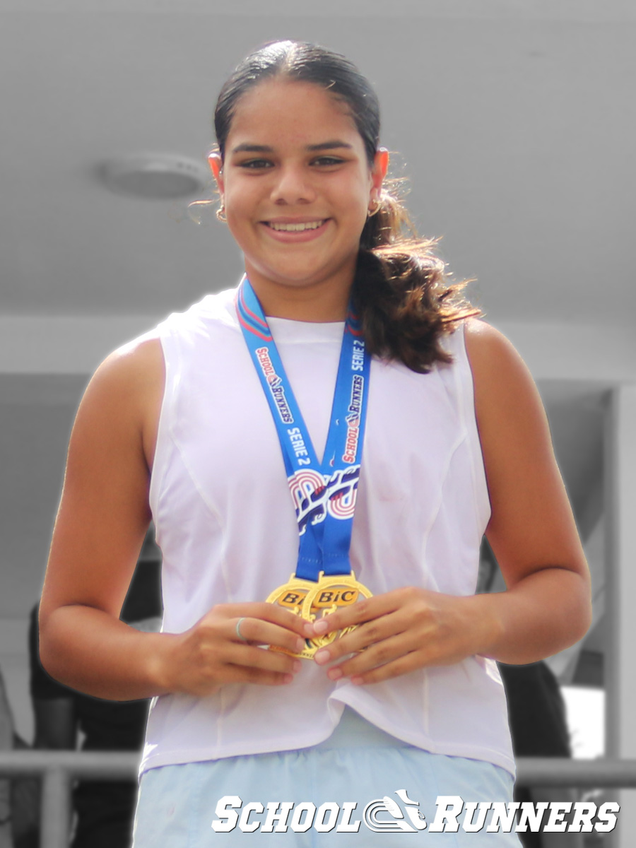 2025 Serie 2 - Medallas - Categoría Femenina u19 - 150 metros