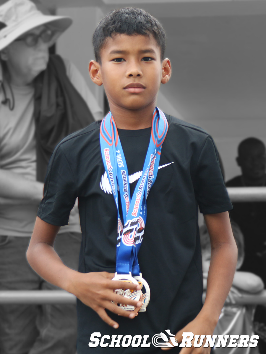 2025 Serie 2 - Medallas - Categoría Masculina u11 - 100 metros