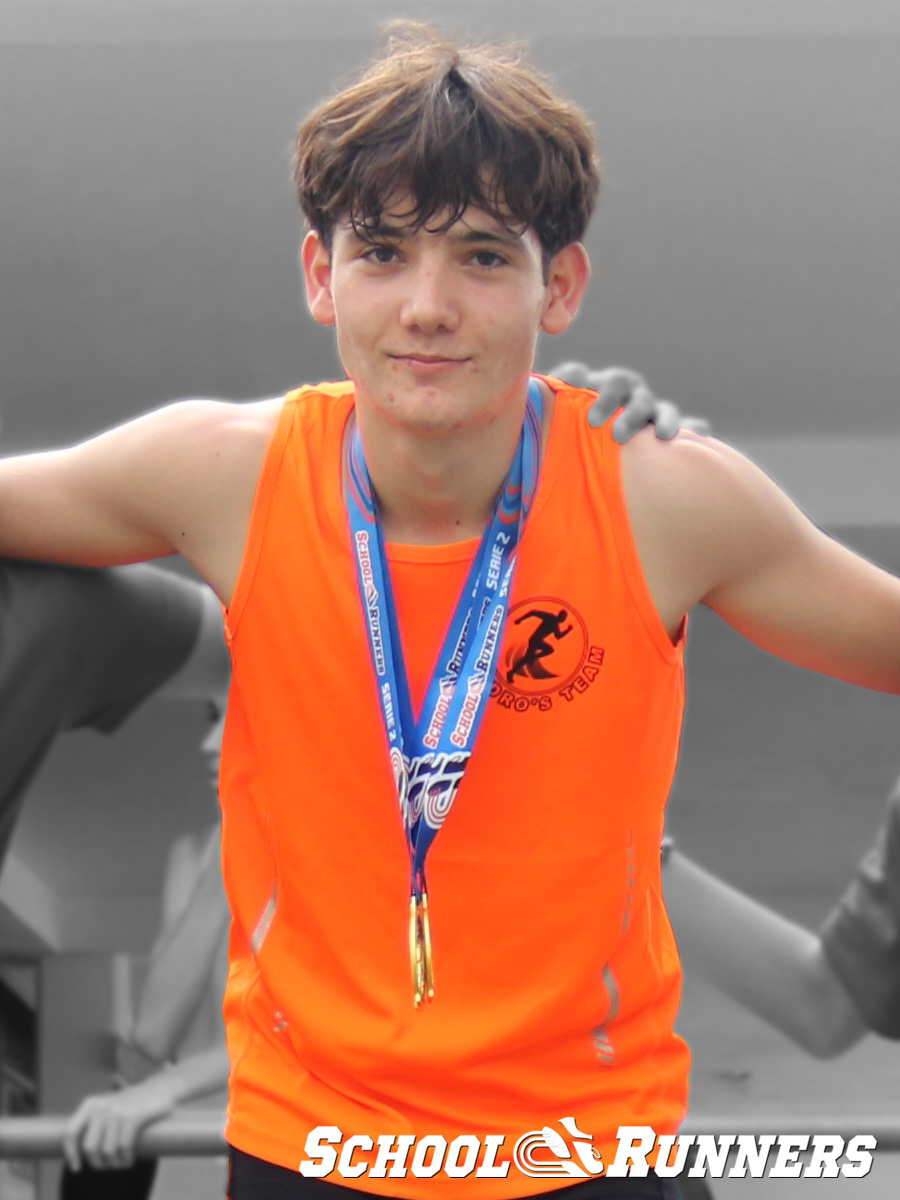 2025 Serie 2 - Medallas - Categoría Masculina u15 - 100 metros