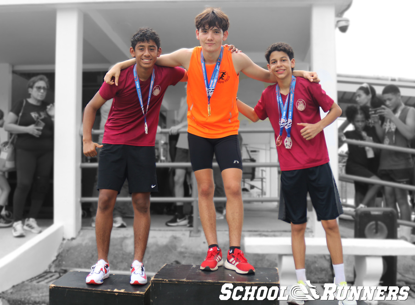 2025 Serie 2 - Medallas - Categoría Masculina u15 - 100 metros