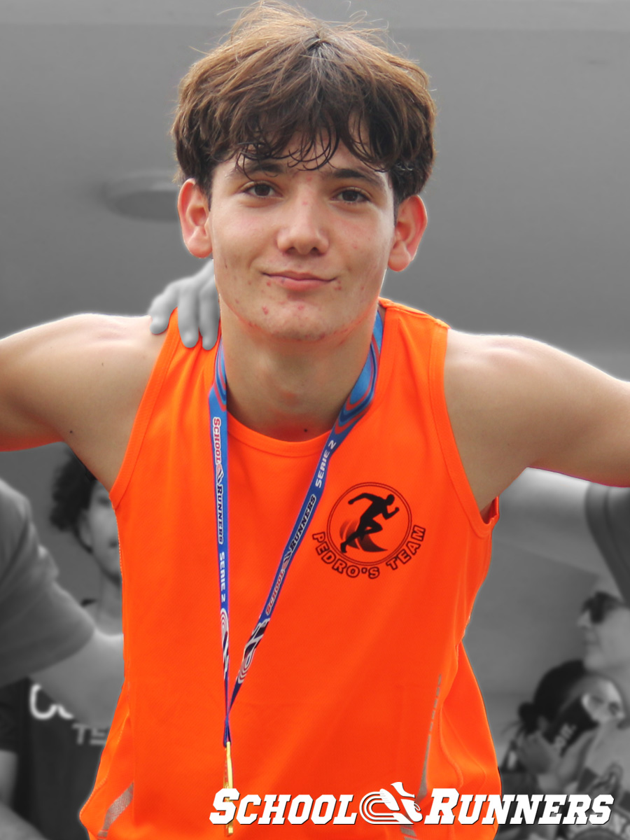 2025 Serie 2 - Medallas - Categoría Masculina u15 - 150 metros