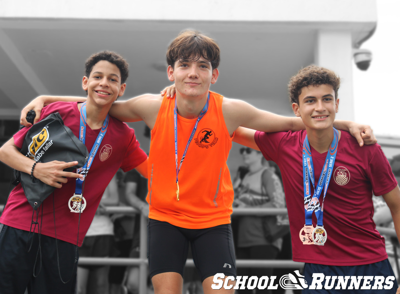 2025 Serie 2 - Medallas - Categoría Masculina u15 - 150 metros