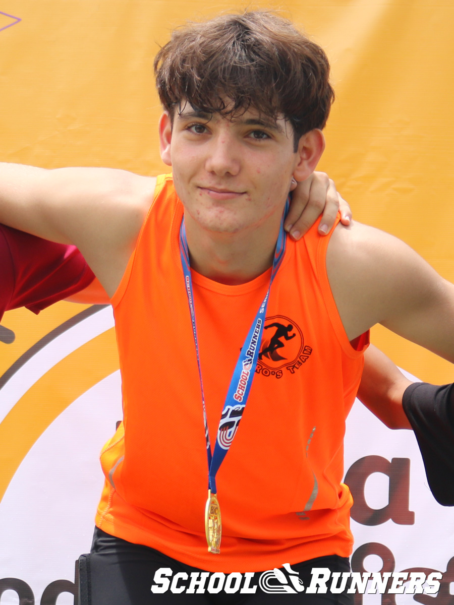 2025 Serie 2 - Medallas - Categoría Masculina u15 - 300 metros