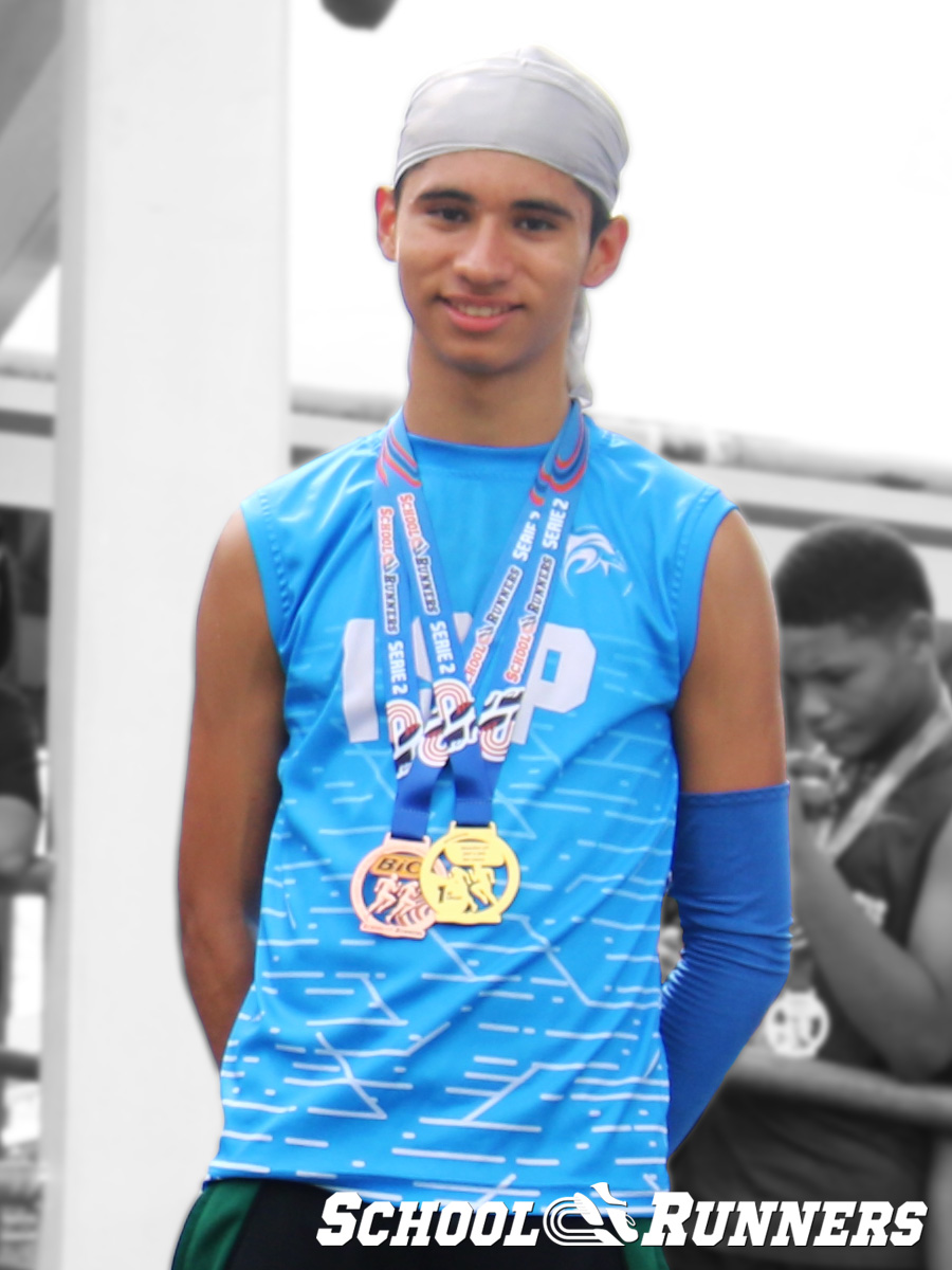 2025 Serie 2 - Medallas - Categoría Masculina u19 - 100 metros