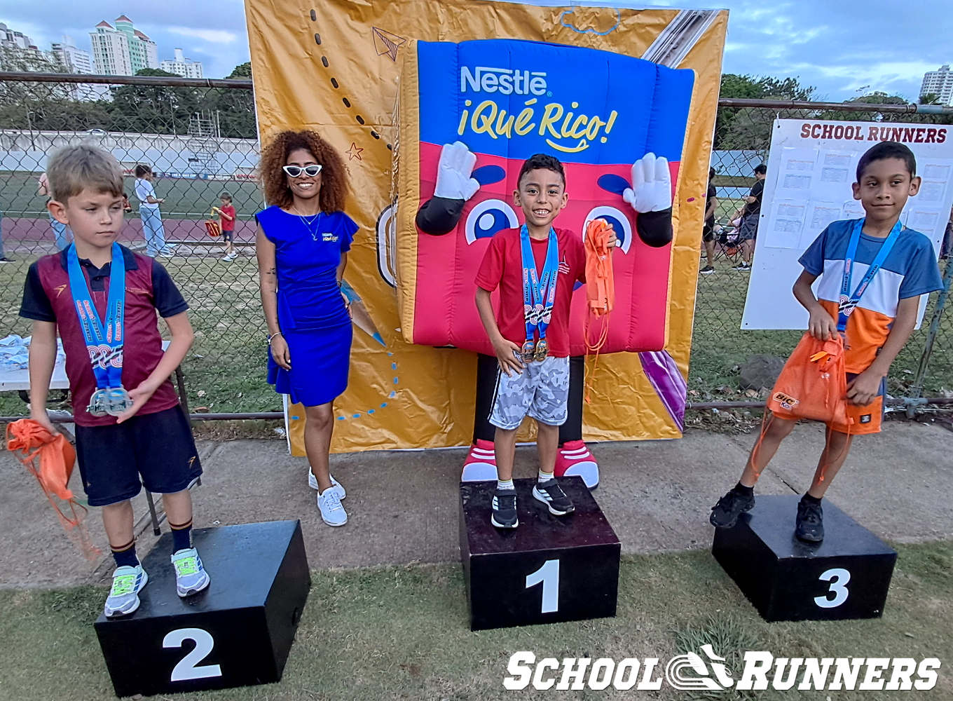 2026 Serie 1 - Medallas - Categoría Masculina u9 - 80 metros