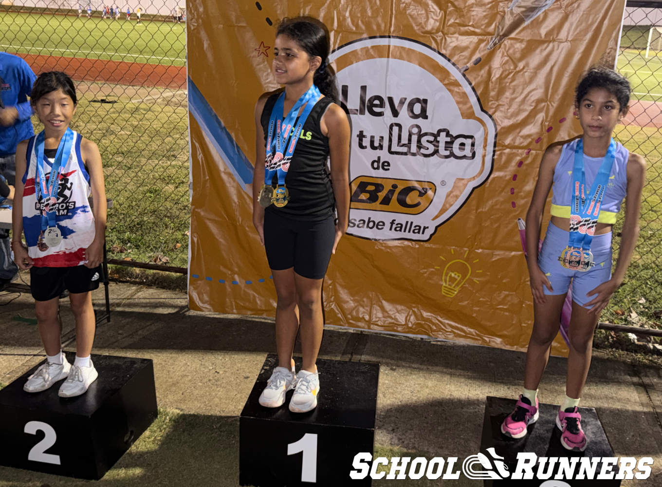 2026 Serie 1 - Medallas 100 mts - Categoría Femenina u11