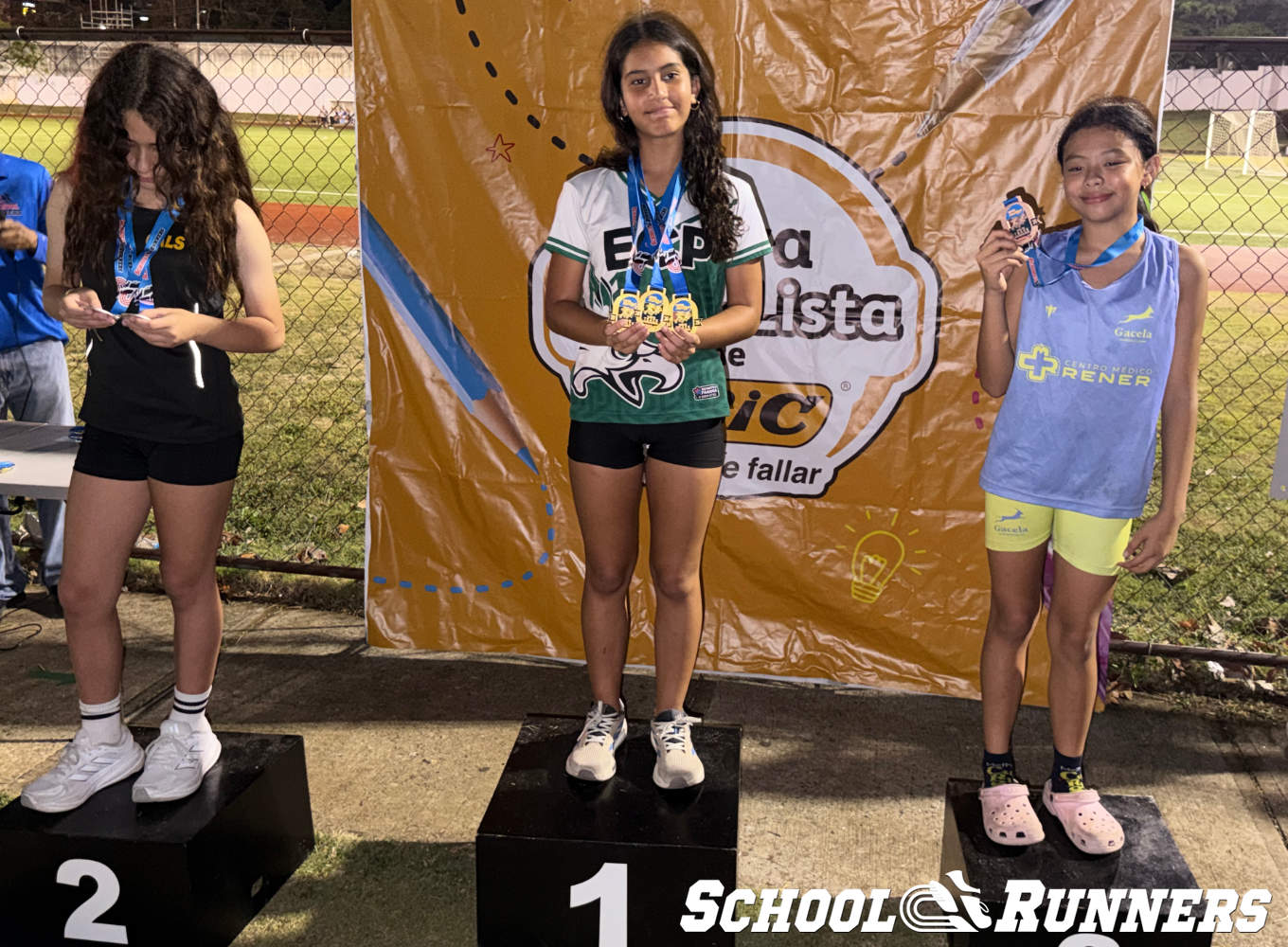 2026 Serie 1 - Medallas 100 mts - Categoría Femenina u13