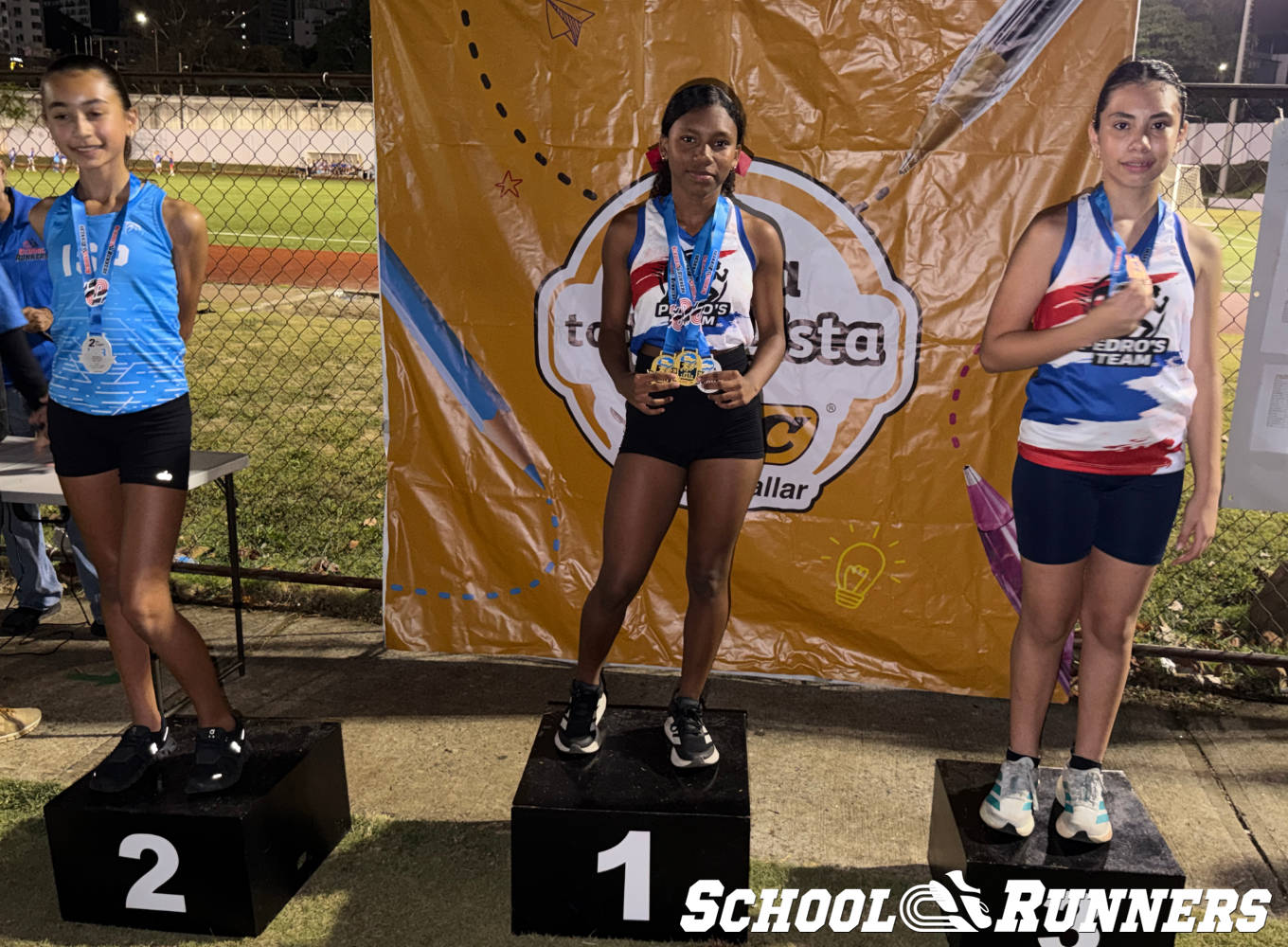 2026 Serie 1 - Medallas 100 mts - Categoría Femenina u15