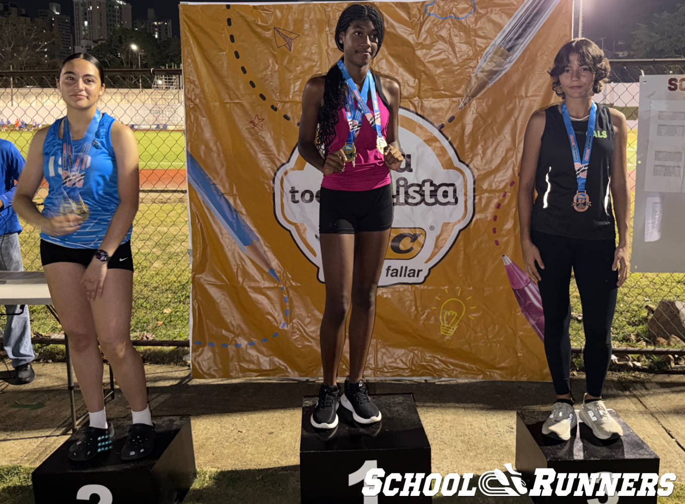 2026 Serie 1 - Medallas 100 mts - Categoría Femenina u19