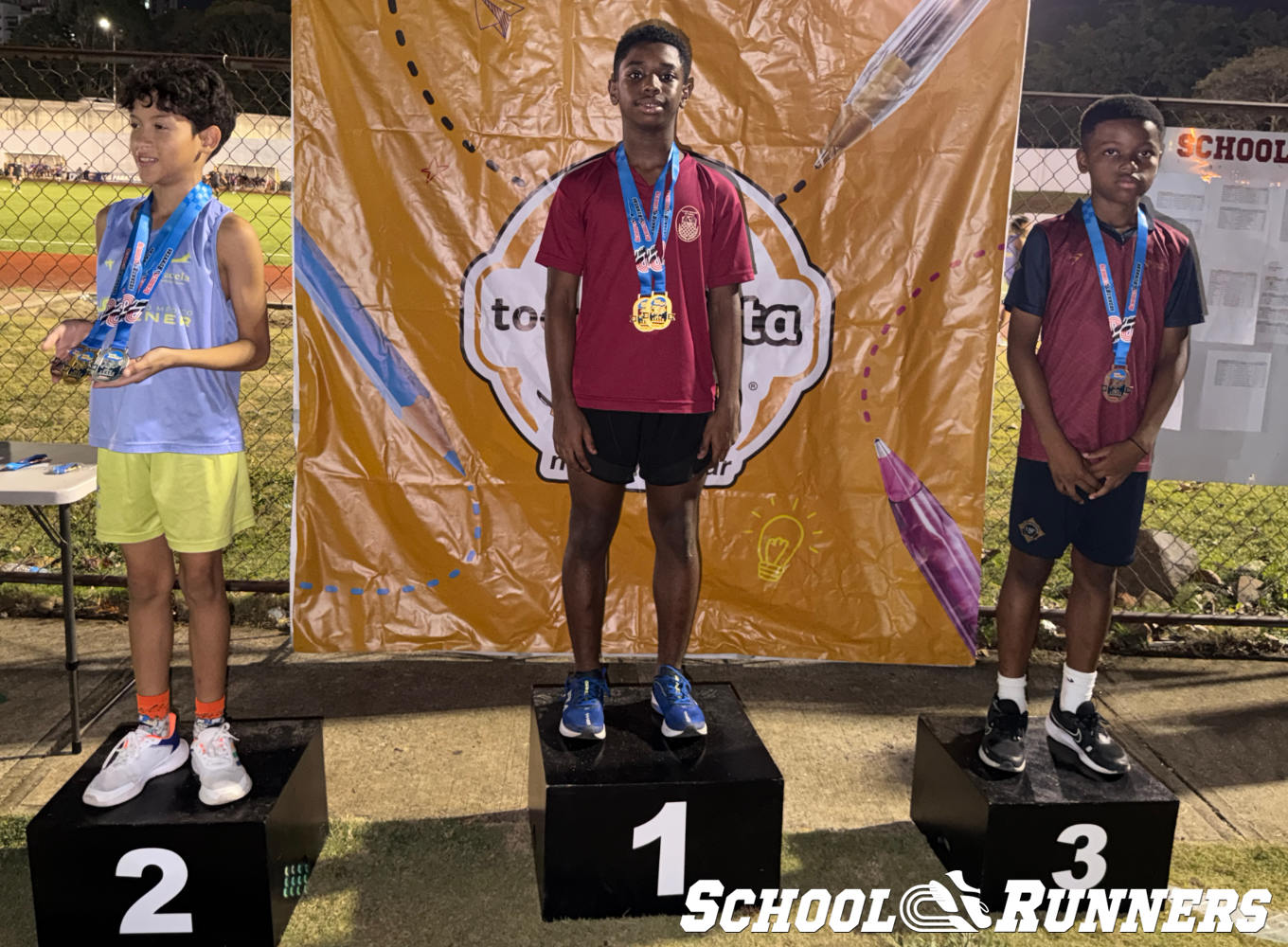 2026 Serie 1 - Medallas 100 mts - Categoría Masculina u13