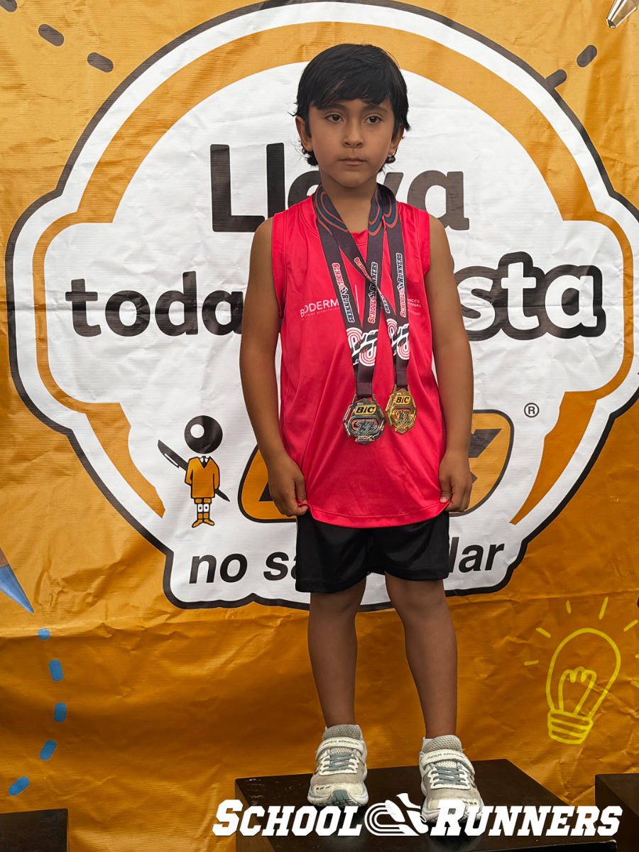 2026 Serie 2 - Medallas - Categoría Masculina u7 - 20 metros