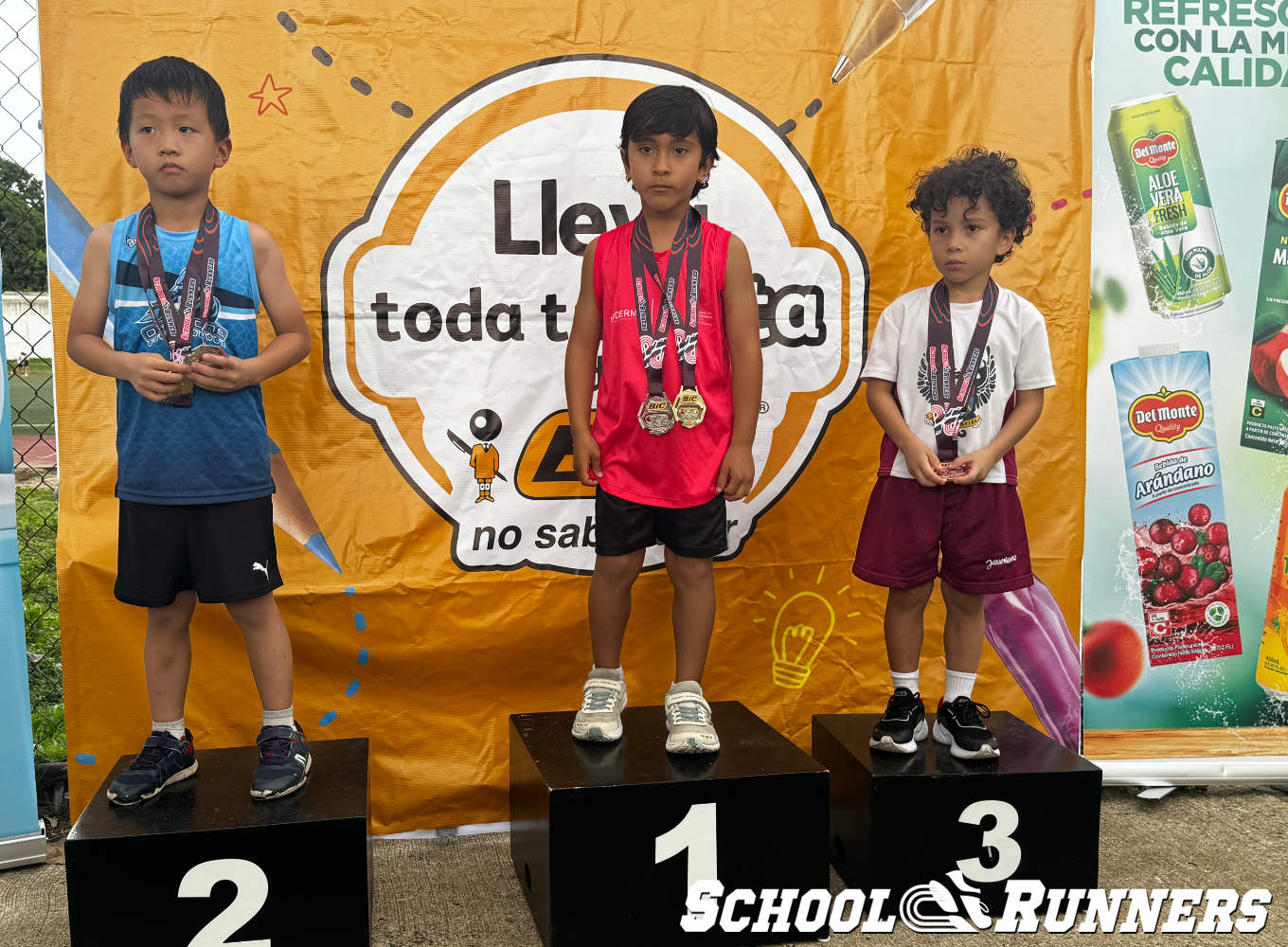 2026 Serie 2 - Medallas - Categoría Masculina u7 - 20 metros
