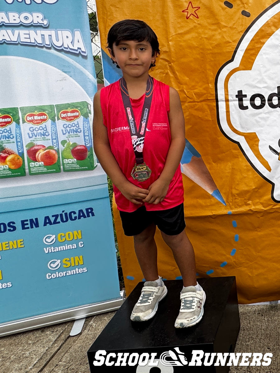 2026 Serie 2 - Medallas - Categoría Masculina u7 - 40 metros