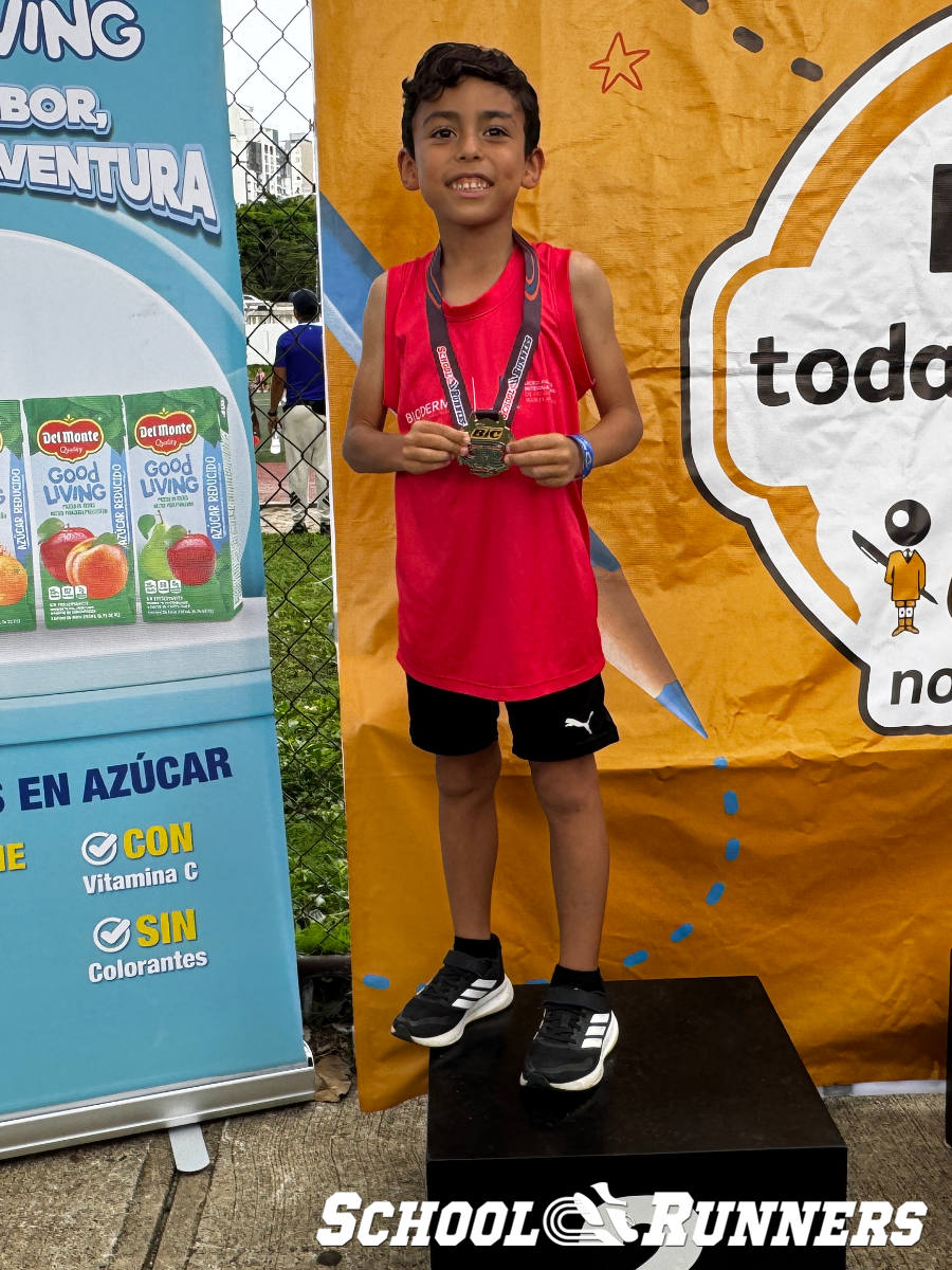 2026 Serie 2 - Medallas - Categoría Masculina u9 - 80 metros