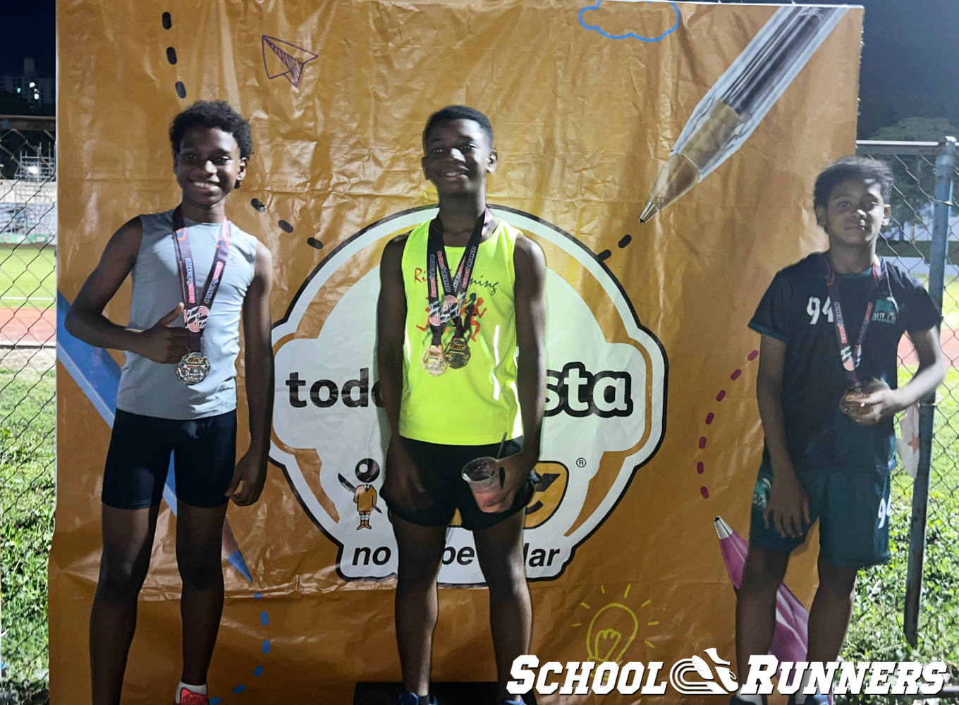 2026 Serie 2 - Medallas 100 mts - Categoría Masculina u13
