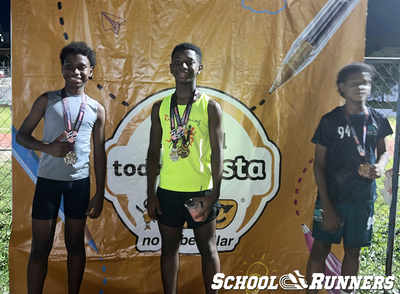 2026 Serie 2 - Medallas 100 mts - Categoría Masculina u13