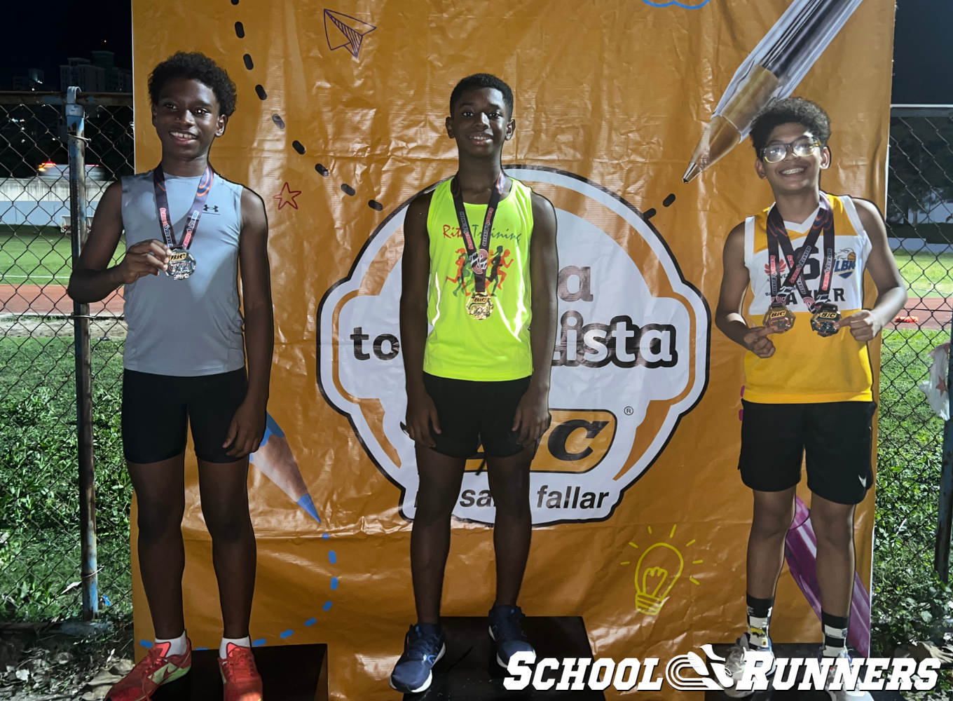 2026 Serie 2 - Medallas 150 mts - Categoría Masculina u13