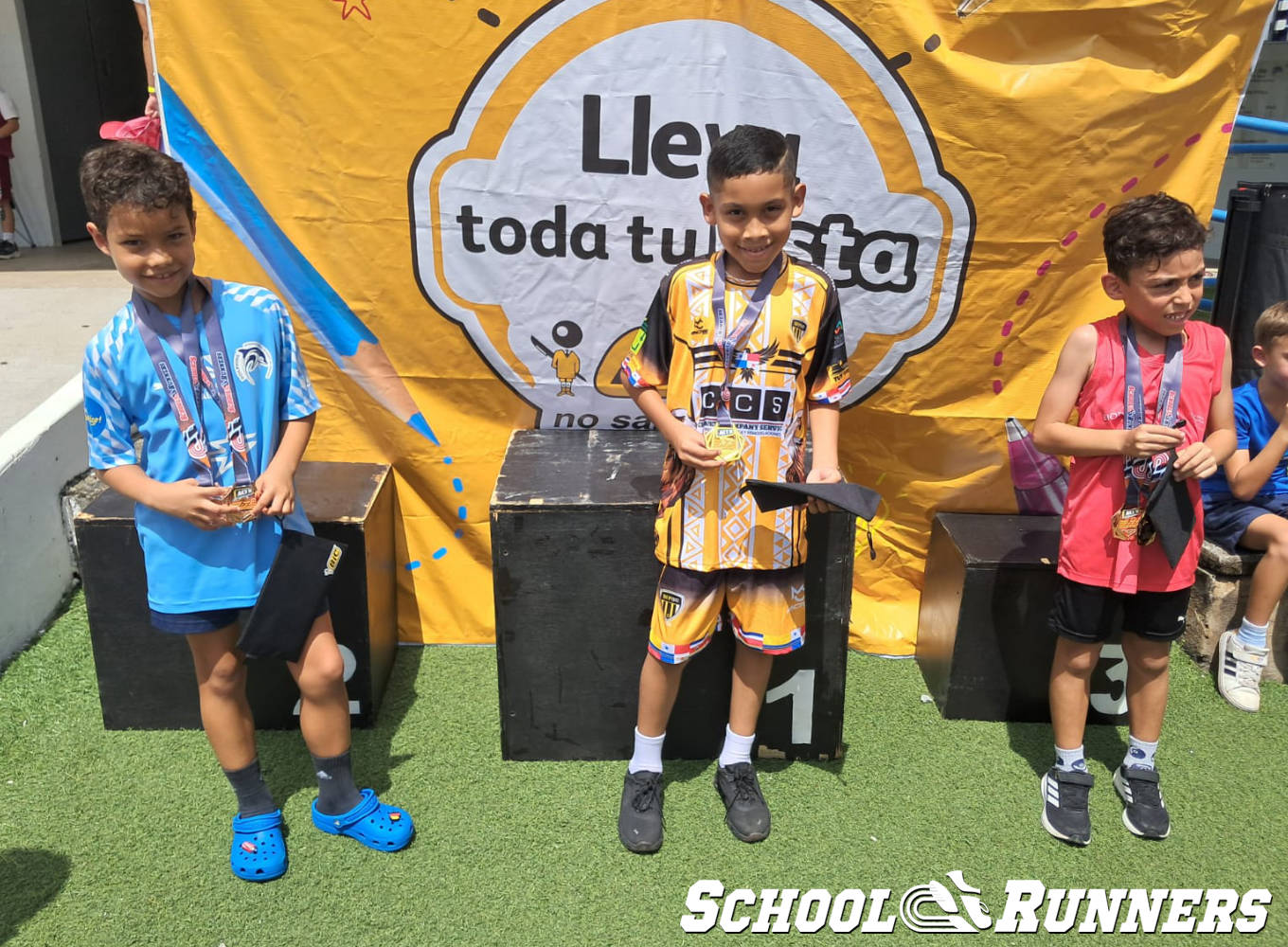 2026 Serie 3 - Medallas - Categoría Masculina u9 - 80 metros