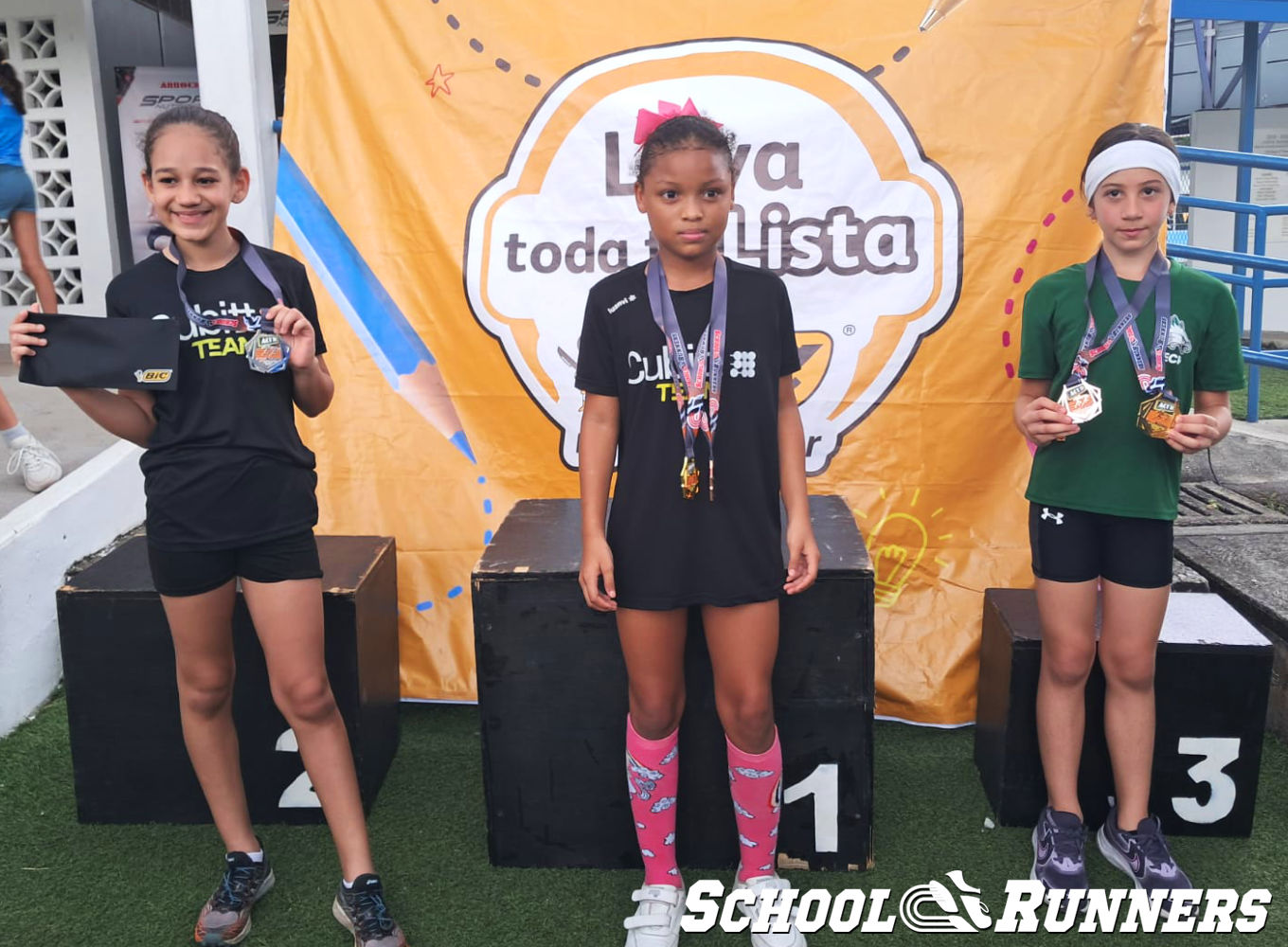 2026 Serie 3 - Medallas 150 mts - Categoría Femenina u11