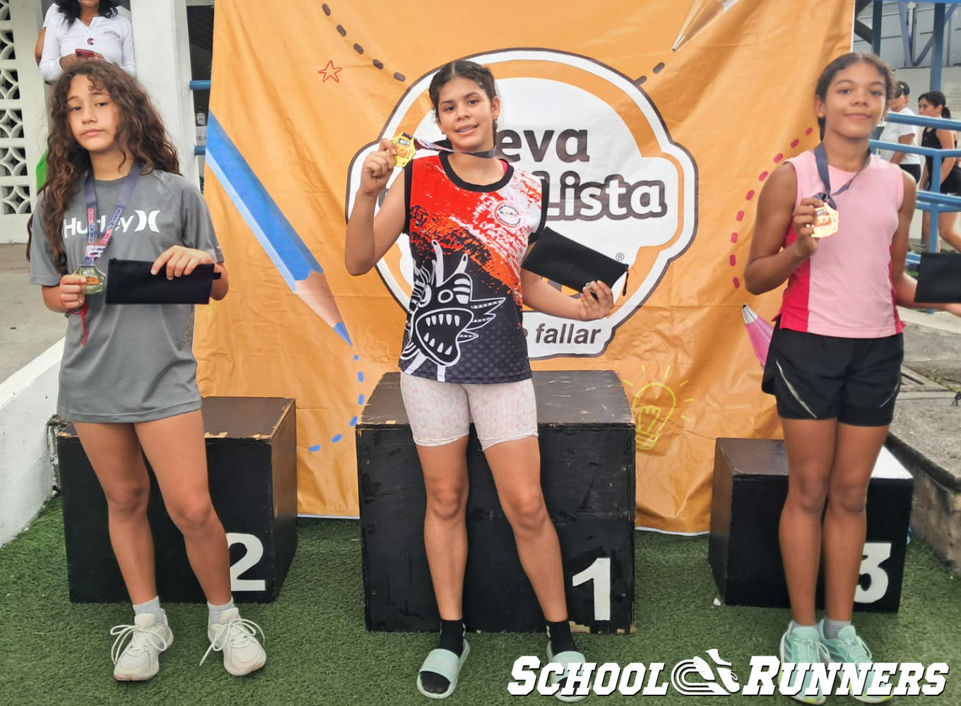 2026 Serie 3 - Medallas 100 mts - Categoría Femenina u13