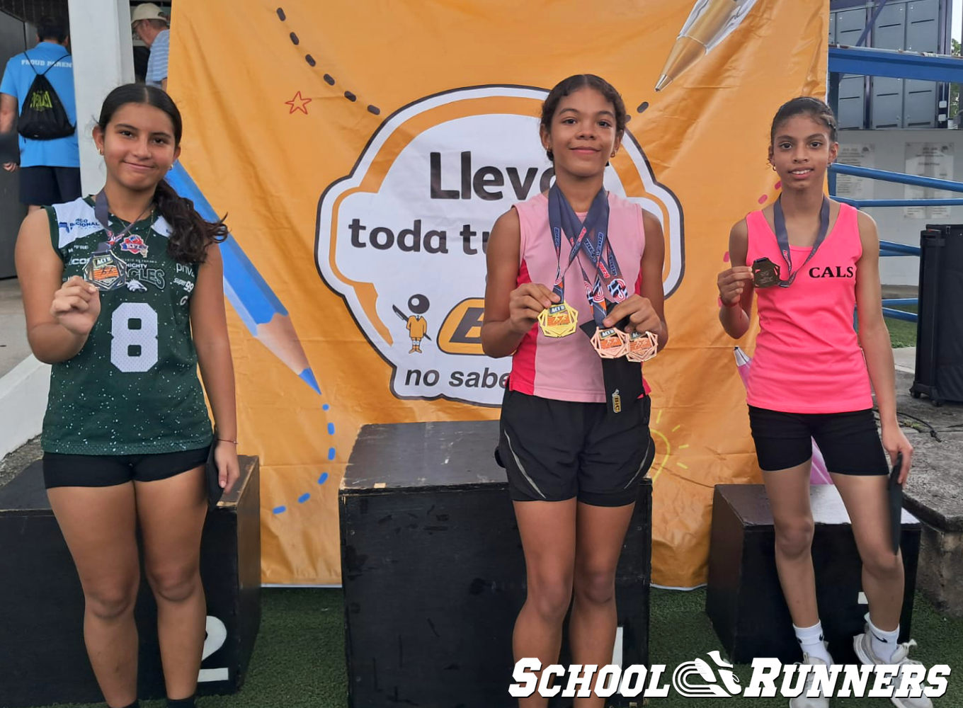 2026 Serie 3 - Medallas 300 mts - Categoría Femenina u13