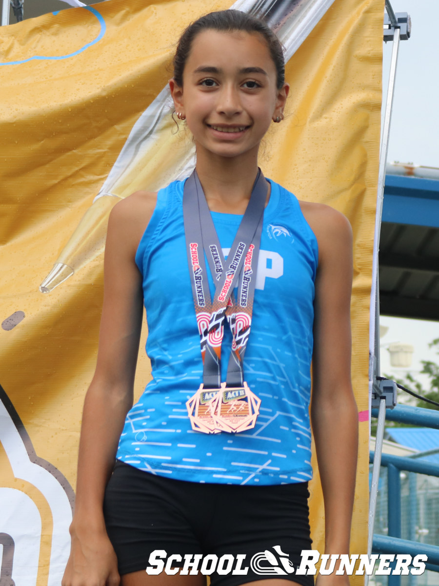 2026 Serie 3 - Medallas 150 mts - Categoría Femenina u15